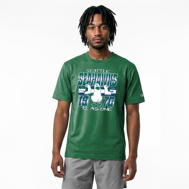 Finding Nemo Seagulls - Seattle Seahawks T-Shirt for Adults - Disney Champion NFL