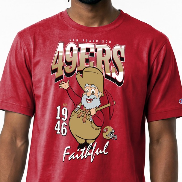Stinky Pete - San Francisco 49ers T-Shirt for Adults - Disney  Champion NFL