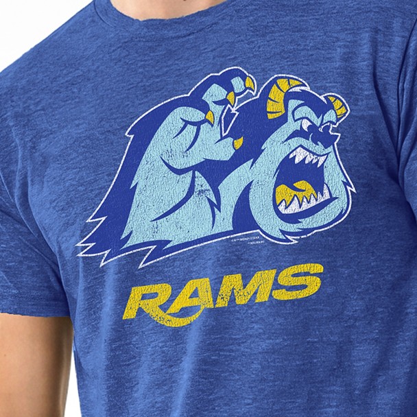 Sulley - Los Angeles Rams T-shirt for Adults - Disney Champion NFL