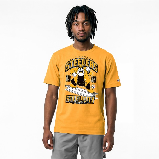 Pete - Pittsburgh Steelers T-Shirt for Adults - Disney Champion NFL