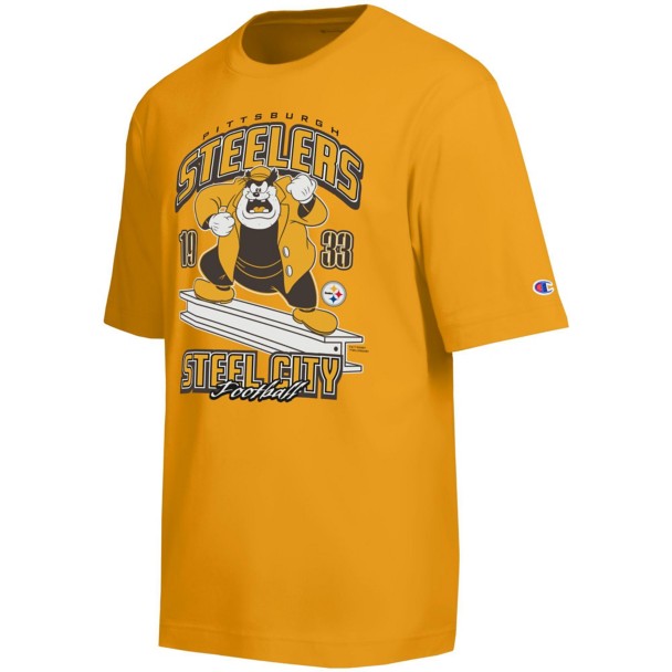 Pete – Pittsburgh Steelers T-Shirt for Adults – Disney  Champion NFL