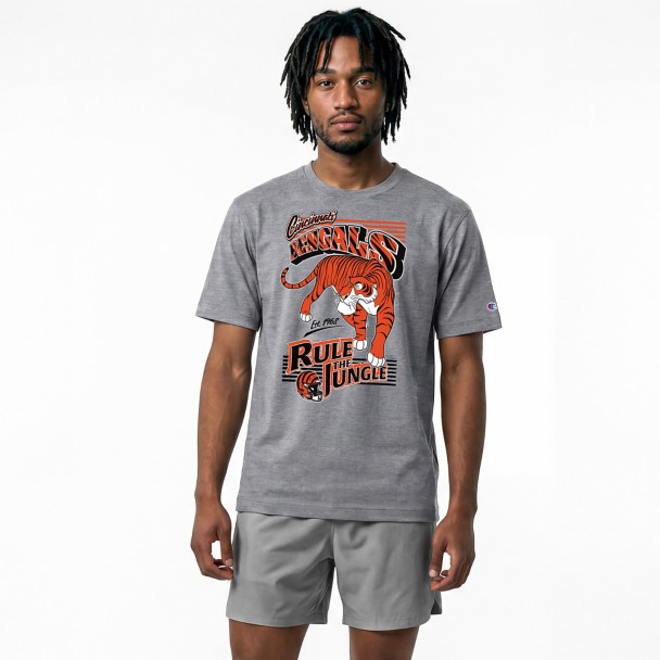 Shere Khan - Cincinnati Bengals T-Shirt for Adults - Disney  Champion NFL