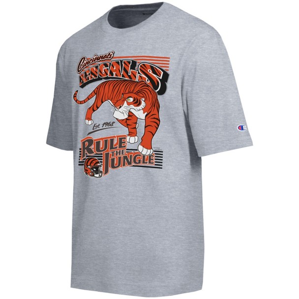 Shere Khan – Cincinnati Bengals T-Shirt for Adults – Disney  Champion NFL