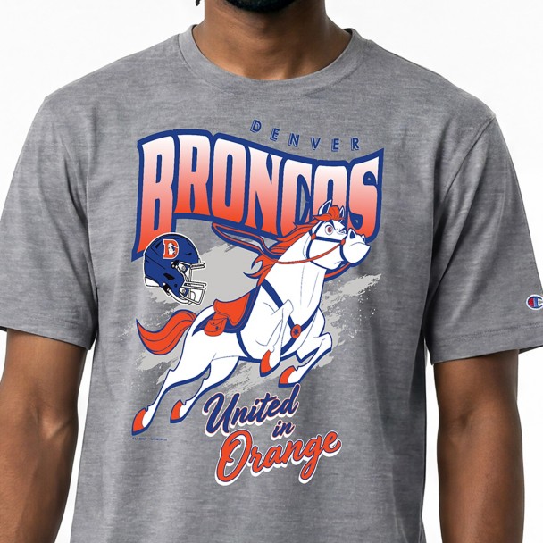 Maximus - Denver Broncos T-Shirt for Adults - Disney Champion NFL