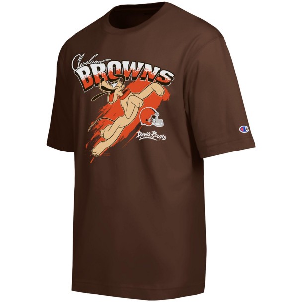 Pluto – Cleveland Browns T-Shirt for Adults – Disney  Champion NFL