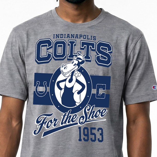 Horace Horsecollar - Indianapolis Colts T-Shirt for Adults - Disney Champion NFL