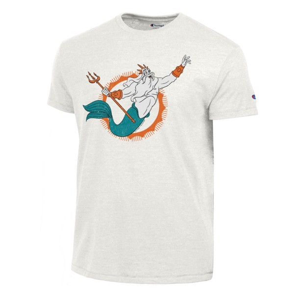 King Triton – Miami Dolphins T-shirt for Adults – Disney  Champion NFL