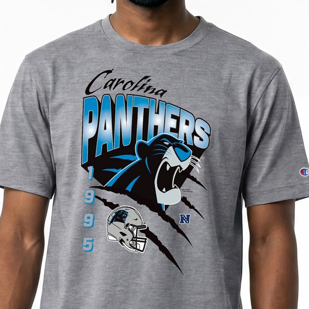 Bagheera - Carolina Panthers T-Shirt for Adults - Disney Champion NFL
