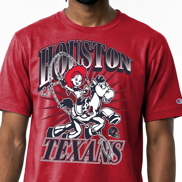 Jessie - Houston Texans T-Shirt for Adults - Disney Champion NFL