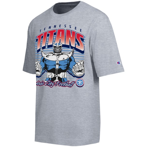 Thanos – Tennessee Titans T-Shirt for Adults – Disney  Champion NFL