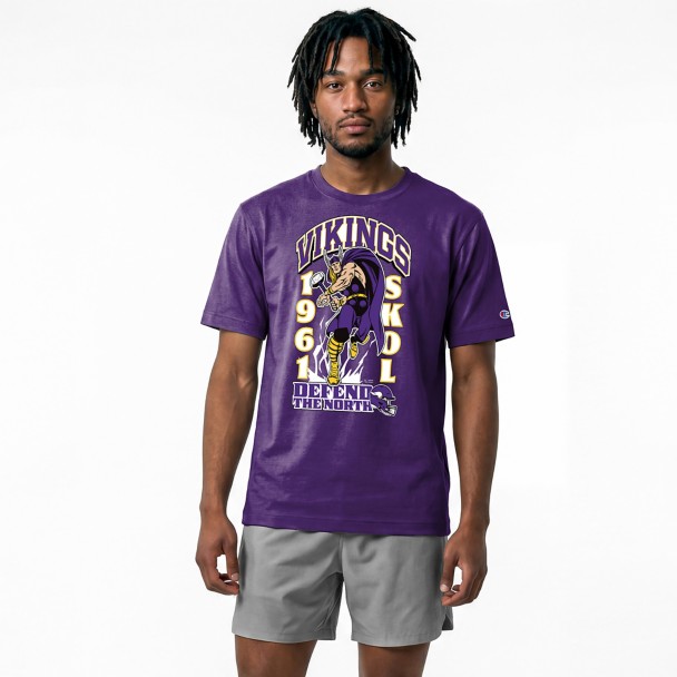 Thor - Minnesota Vikings T-Shirt for Adults - Disney Champion NFL