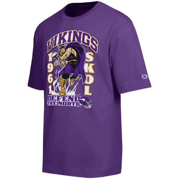 Thor – Minnesota Vikings T-Shirt for Adults – Disney  Champion NFL