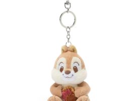 Chip ”Fall Vibes” Plush Keychain Bag Charm – 4 1/2” – Exclusive