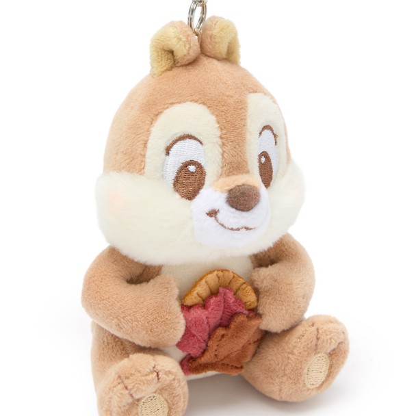 Chip ''Fall Vibes'' Plush Keychain Bag Charm - 4 1/2'' - Exclusive