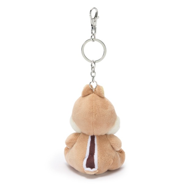 Chip ''Fall Vibes'' Plush Keychain Bag Charm - 4 1/2'' - Exclusive