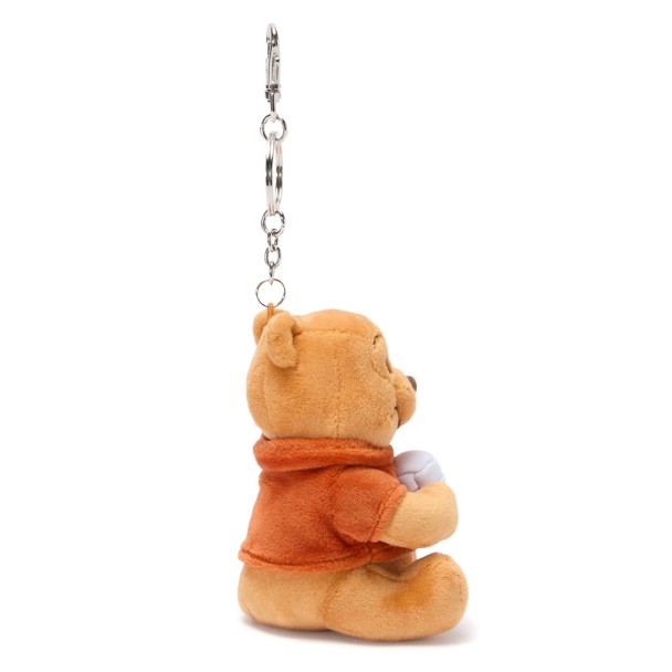 Winnie the Pooh ''Fall Vibes'' Plush Keychain Bag Charm - 4 1/2'' - Exclusive