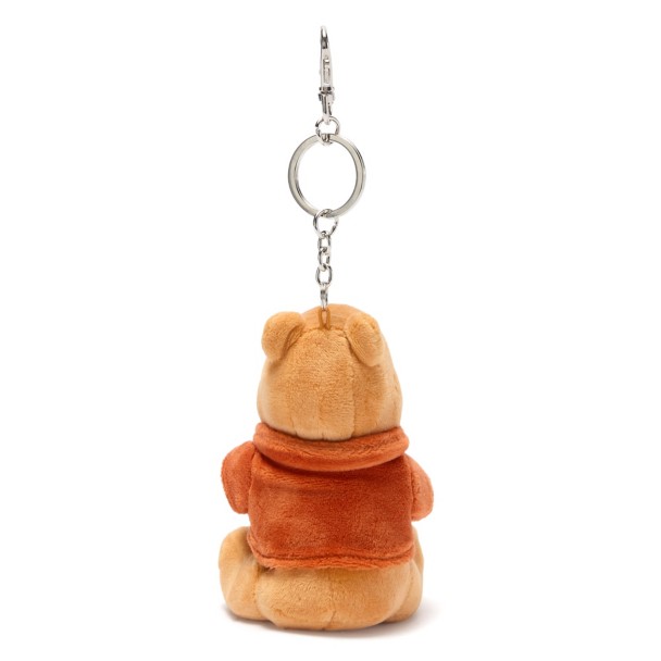 Winnie the Pooh ''Fall Vibes'' Plush Keychain Bag Charm - 4 1/2'' - Exclusive