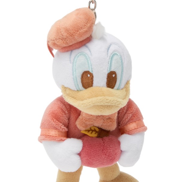 Donald Duck ''Fall Vibes'' Plush Keychain Bag Charm - 4 1/2'' - Exclusive