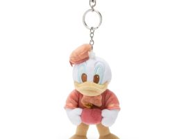 Donald Duck ”Fall Vibes” Plush Keychain Bag Charm – 4 1/2” – Exclusive