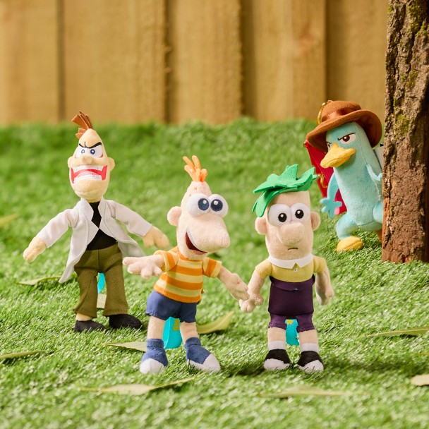 Ferb Fletcher Plush Keychain Bag Charm - Phineas and Ferb - 7'' - Disney Store Japan