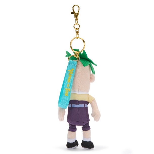 Ferb Fletcher Plush Keychain Bag Charm - Phineas and Ferb - 7'' - Disney Store Japan