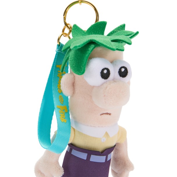 Ferb Fletcher Plush Keychain Bag Charm - Phineas and Ferb - 7'' - Disney Store Japan