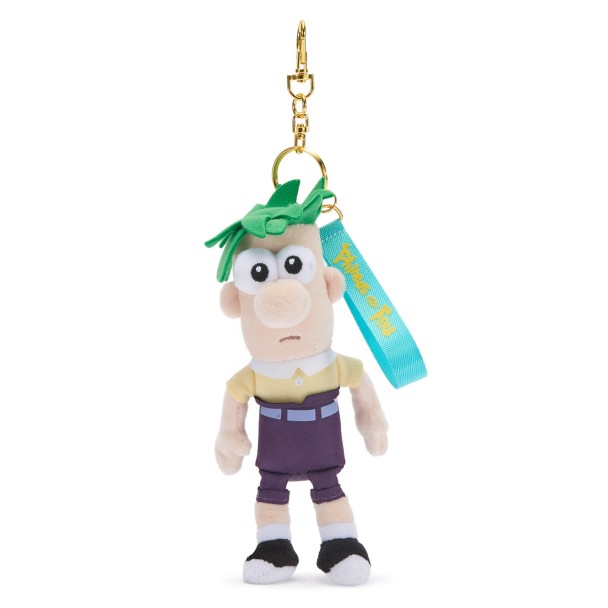 Ferb Fletcher Plush Keychain Bag Charm – Phineas and Ferb – 7” – Disney Store Japan