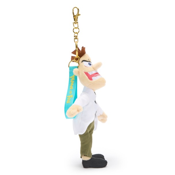 Dr. Heinz Doofenschmirtz Plush Keychain Bag Charm - Phineas and Ferb - 8'' - Disney Store Japan
