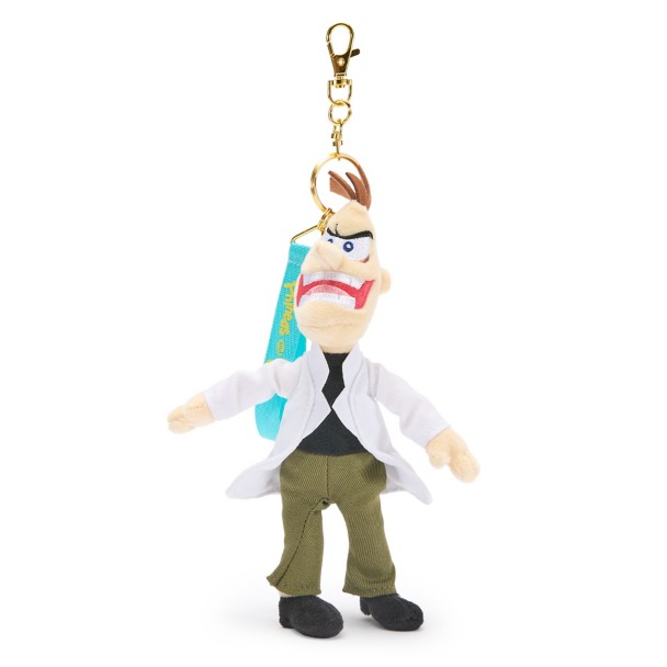 Dr. Heinz Doofenschmirtz Plush Keychain Bag Charm – Phineas and Ferb – 8” – Disney Store Japan