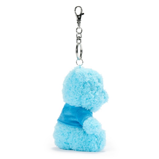 Winnie the Pooh Plush Keychain Bag Charm - Blue - 5 1/2'' - Exclusive - D23 The Ultimate Disney Fan Event