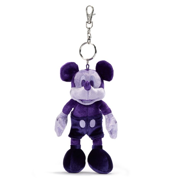 Pluto Plush Keychain Bag Charm - Purple - 7 1/4'' - Exclusive - D23 The Ultimate Disney Fan Event