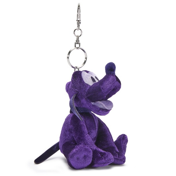 Pluto Plush Keychain Bag Charm - Purple - 7 1/4'' - Exclusive - D23 The Ultimate Disney Fan Event