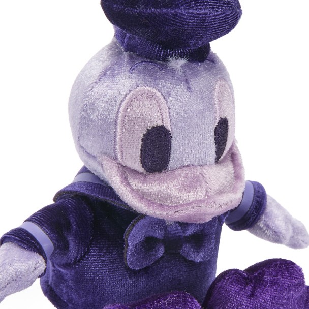 Donald Duck Plush Keychain Bag Charm - Purple - 7 1/4'' - Exclusive - D23 The Ultimate Disney Fan Event