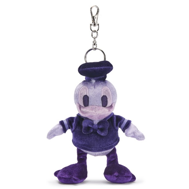 Pluto Plush Keychain Bag Charm - Purple - 7 1/4'' - Exclusive - D23 The Ultimate Disney Fan Event