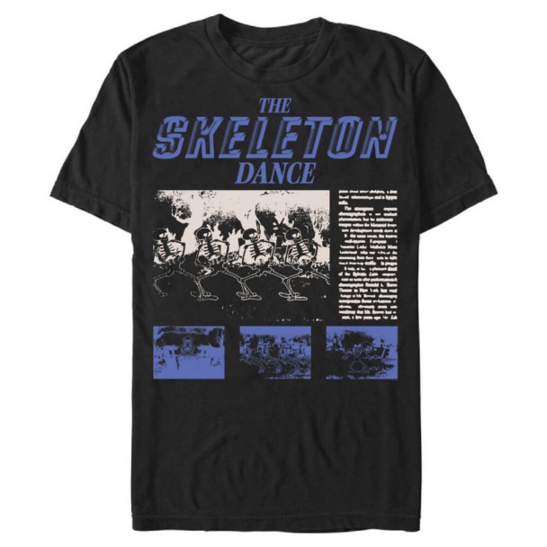 The Skeleton Dance Halloween T-Shirt – Customized | Disney Store