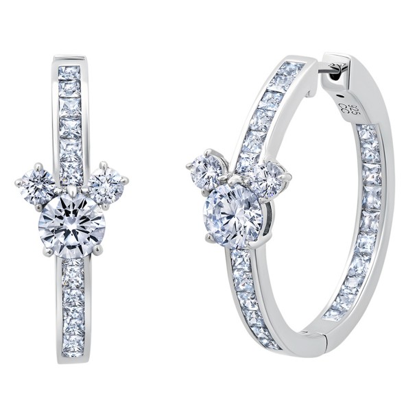 Mickey Mouse Icon Curved Stone Stud Earrings by Kendra Scott
