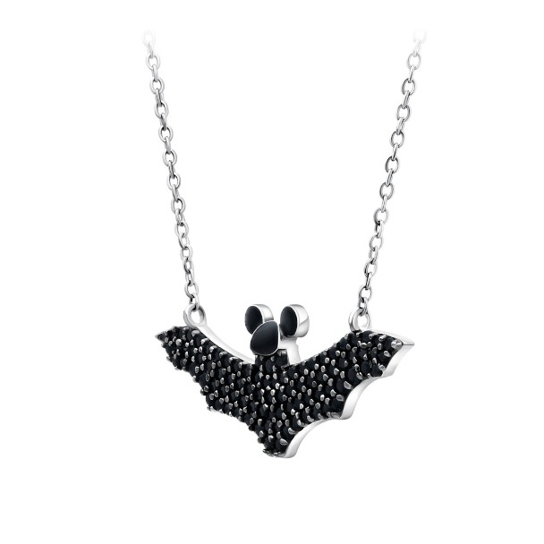 Mickey Mouse Icon Bat Pendant Necklace by CRISLU