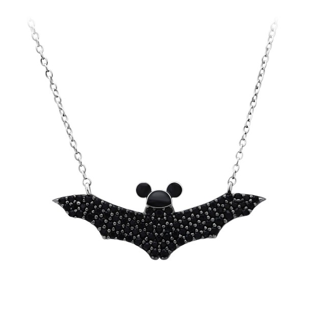 Mickey Mouse Icon Bat Pendant Necklace by CRISLU
