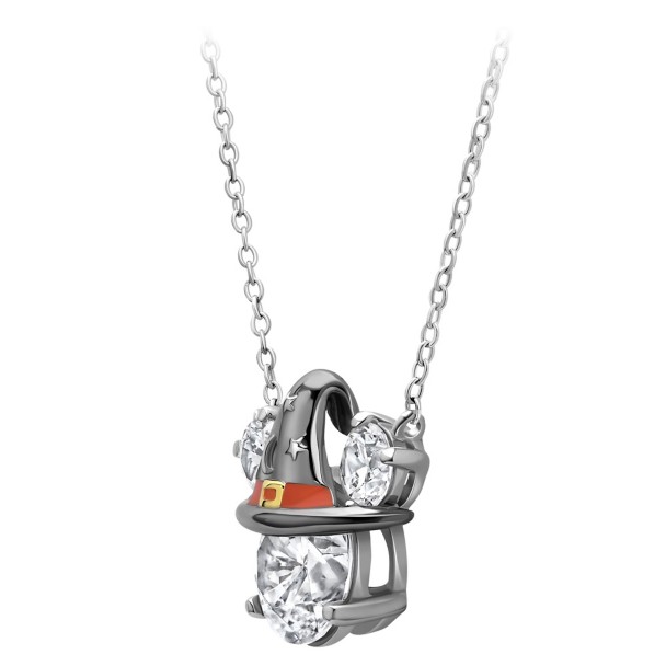 Mickey Mouse Icon Halloween Witch Hat Necklace by CRISLU
