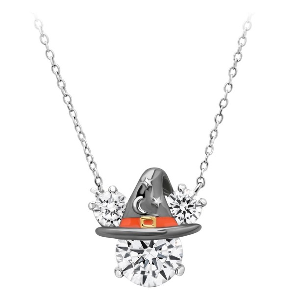 Mickey Mouse Icon Halloween Witch Hat Necklace by CRISLU
