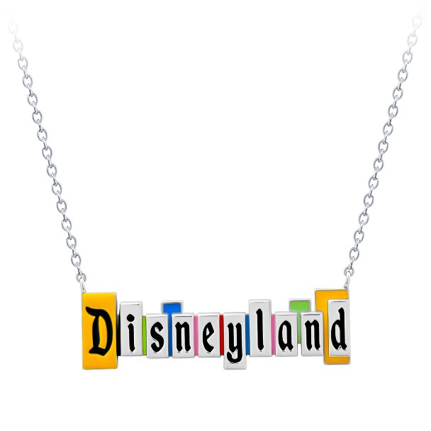 Disneyland Marquee Necklace by CRISLU – Platinum