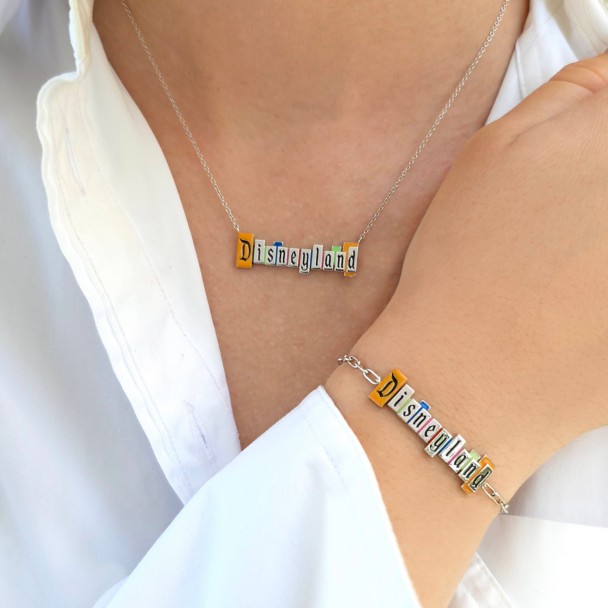 Disneyland Marquee Bracelet by CRISLU - Platinum