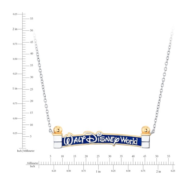 Walt Disney World Marquee Necklace by CRISLU