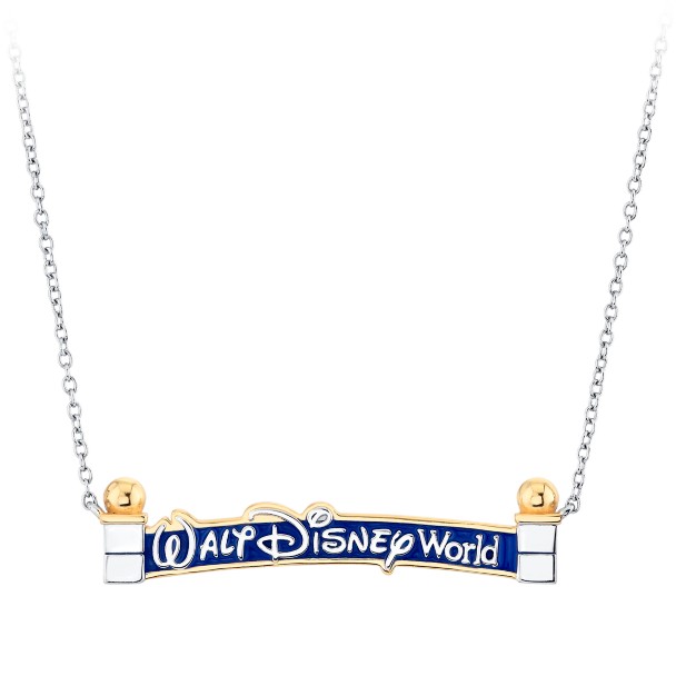 Walt Disney World Marquee Necklace by CRISLU