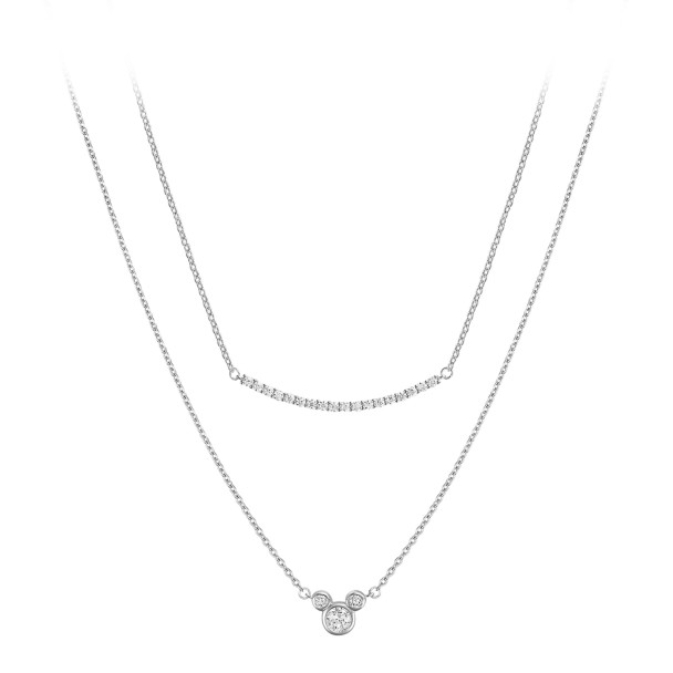 Mickey Mouse Icon Key Necklace by Rebecca Hook