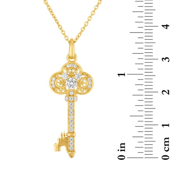 Mickey Mouse Icon Key Necklace by Rebecca Hook