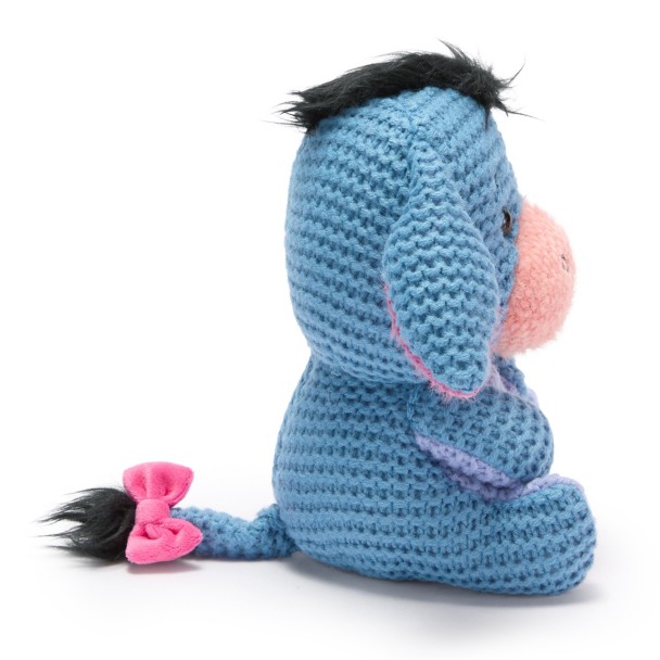 Eeyore Knit Plush - Winnie the Pooh - Disney Cozy Companions - 7 1/2'' - Exclusive