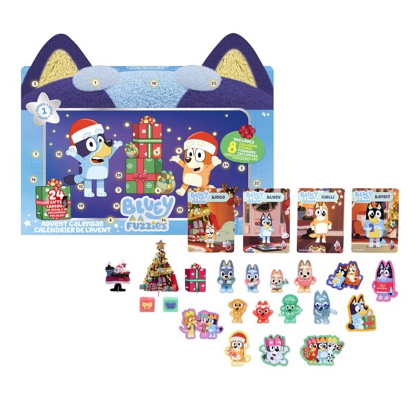 Bluey Fuzzies Advent Calendar