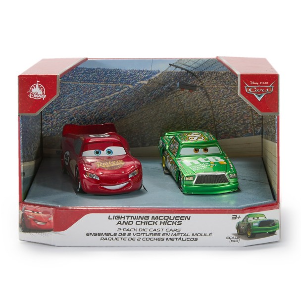 Lightning McQueen and Chick Hicks Die Cast Twin Pack - Cars