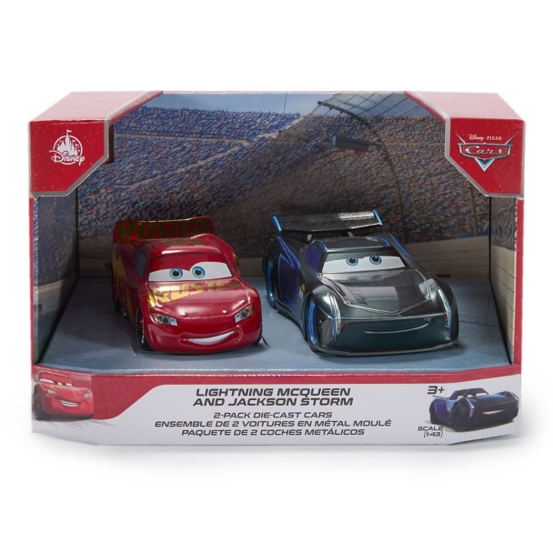Lightning McQueen and Jackson Storm Die Cast Twin Pack - Cars